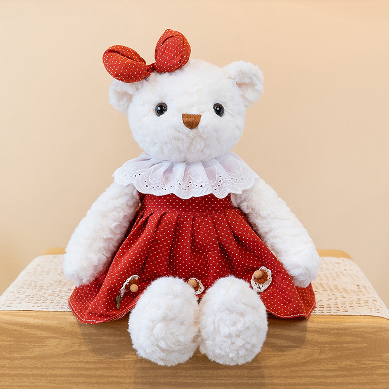 Adorable Little Bunny Plush Toy Comfort Lovey Doll Binky Rabbit for Bedtime Cuddles—Run-Run Bunny Sleep Companion for Girls, Birthday Gift
