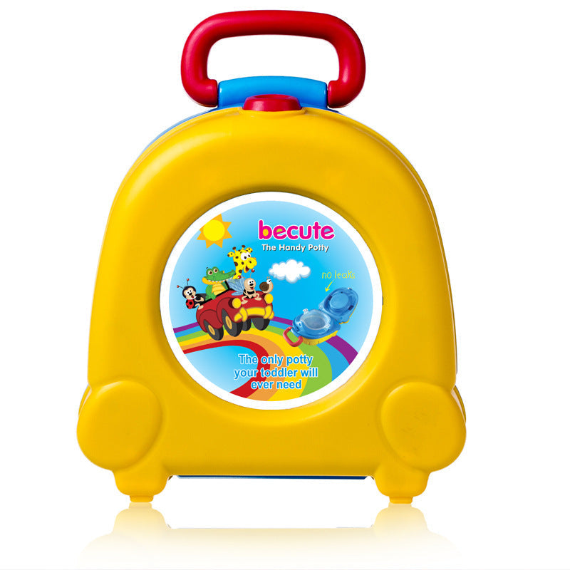 Korean children's portable toilet urinal sitting bedpan traveling small toilet portable squatting