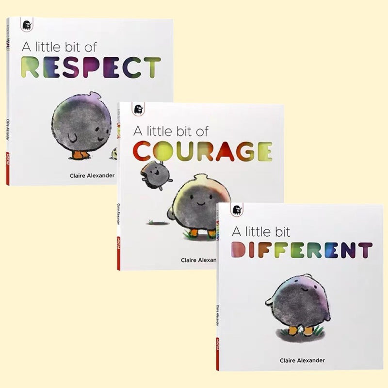 English Picture Books “A Little Bit” Series (Set of 3 Volumes) — Imported English Books