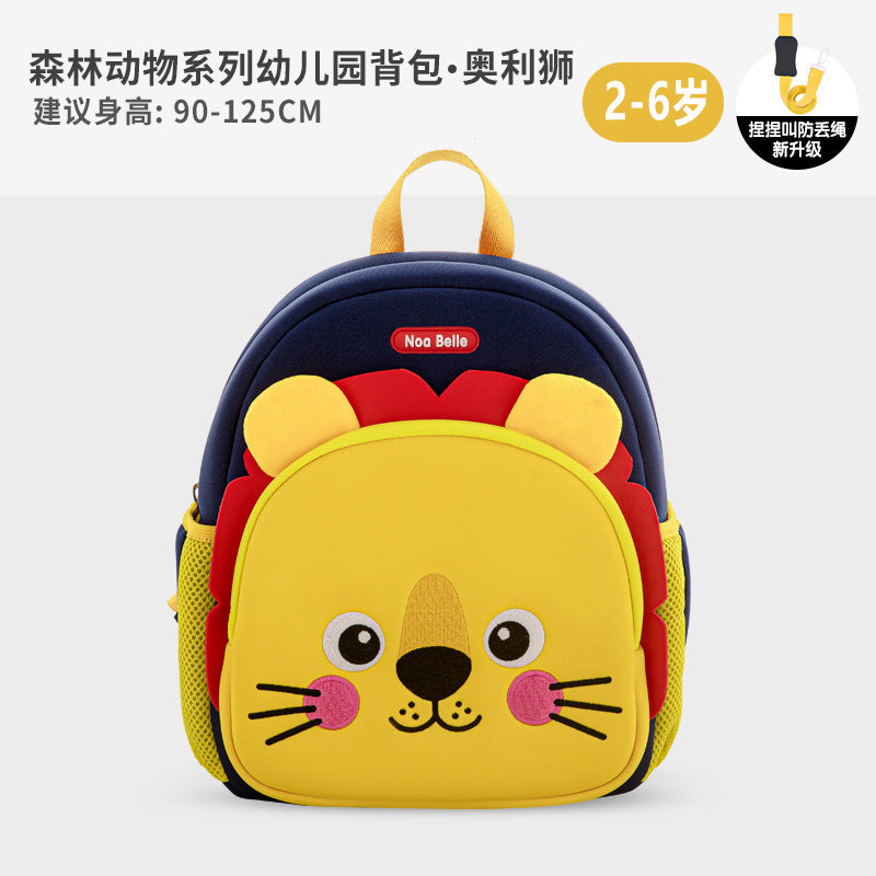Factory Direct Kids Backpack for Preschool Boys and Girls, Cartoon Anti-Lost Small Backpack for Children