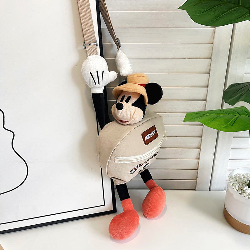 New Summer Hot-Selling Cute Mickey Mini Bag—Happy Camping Crossbody Bag, Everyday Versatile Fashion Travel Mini Backpack