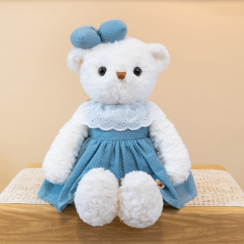 Adorable Little Bunny Plush Toy Comfort Lovey Doll Binky Rabbit for Bedtime Cuddles—Run-Run Bunny Sleep Companion for Girls, Birthday Gift