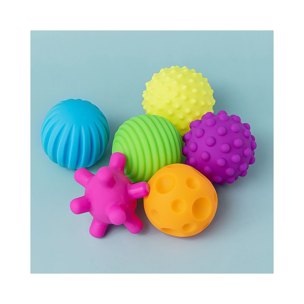 Manhattan children s soft rubber ball toy for babies gentle massage sensory stimulation educational bathing and infants image 3