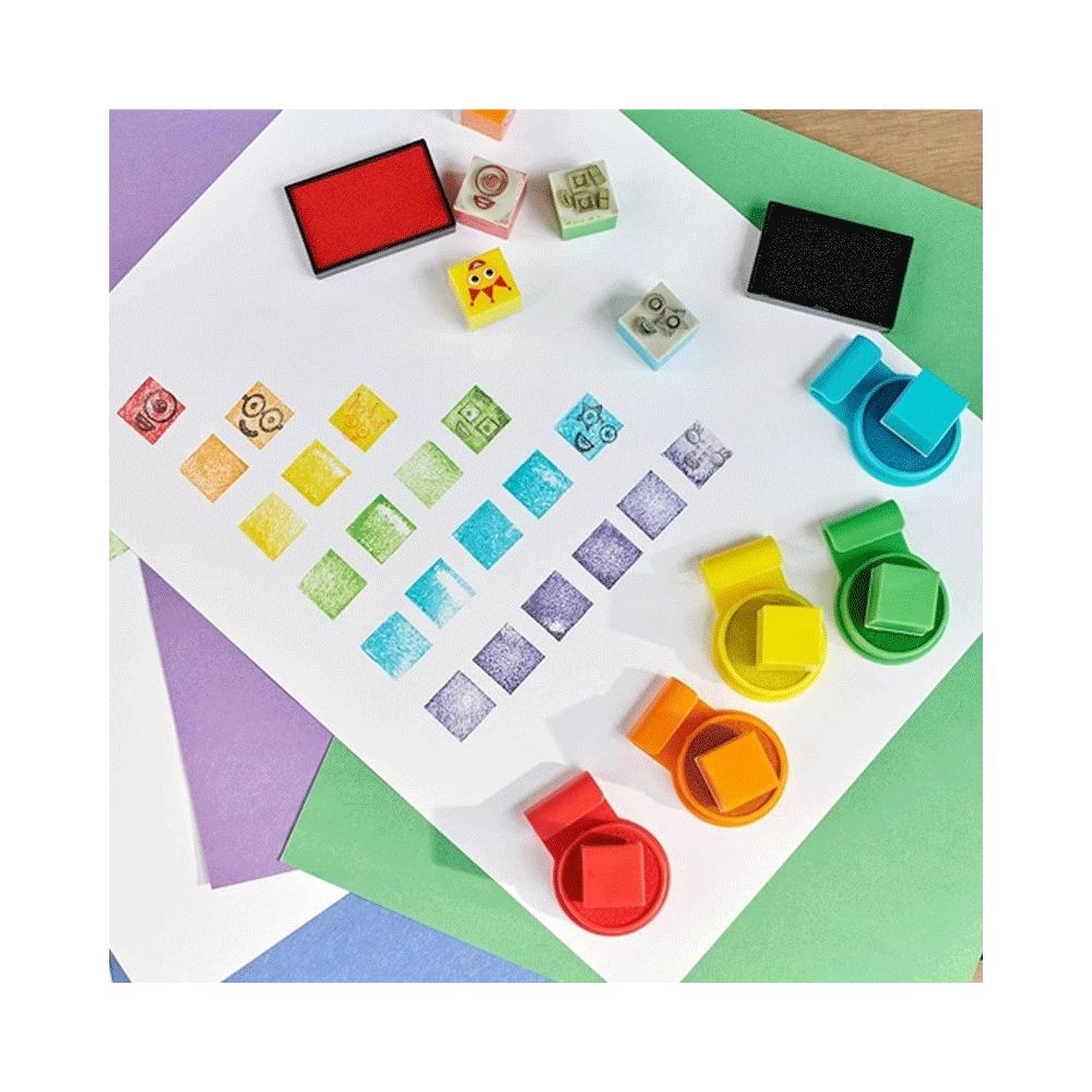 NumberBlocks co branded children s stamps washable safe and educational toys image 3