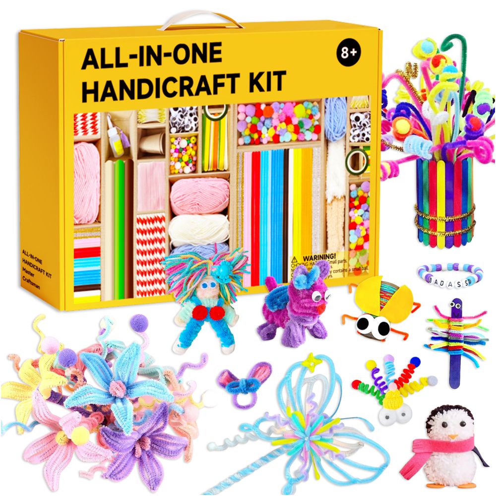Amazon In Stock Children s Craft and Educational Toy Material Kits Creative DIY Toy Sets image 0