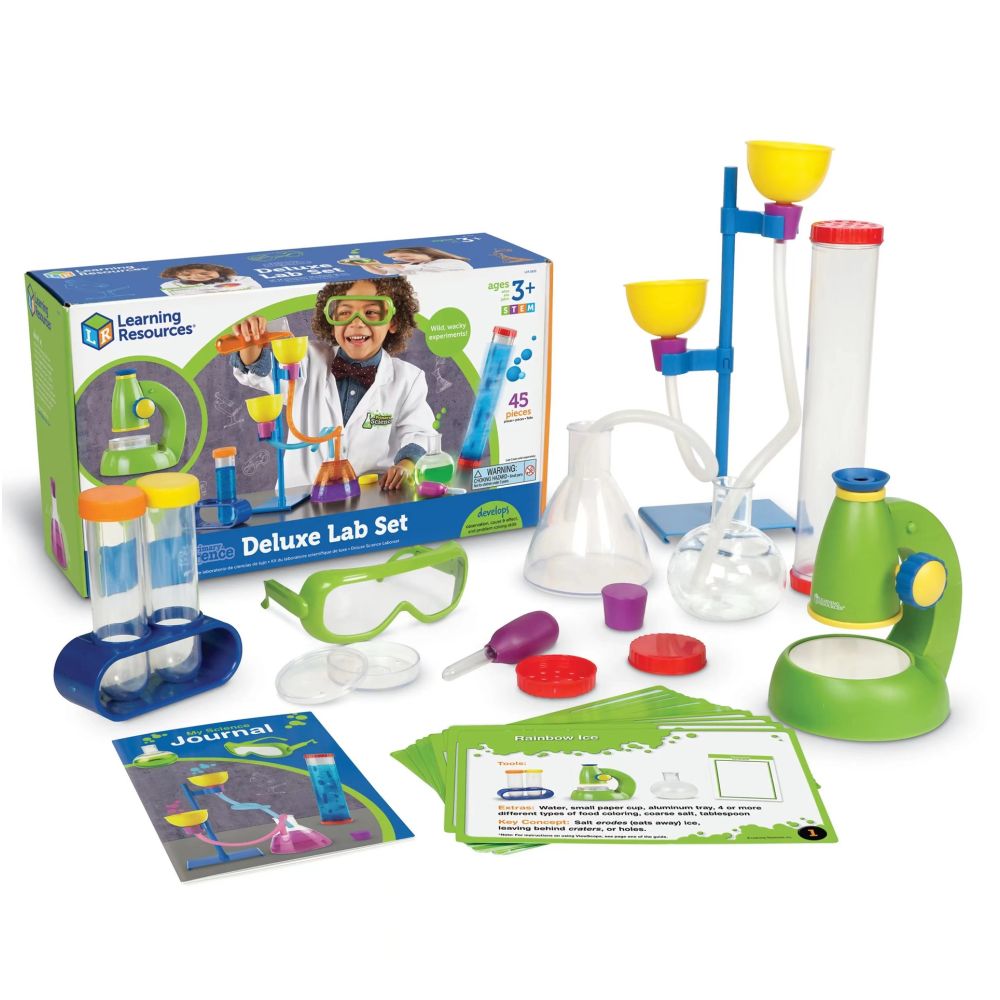 Learning Resources Experiment Kit a deluxe STEM science lab toy for children image 0