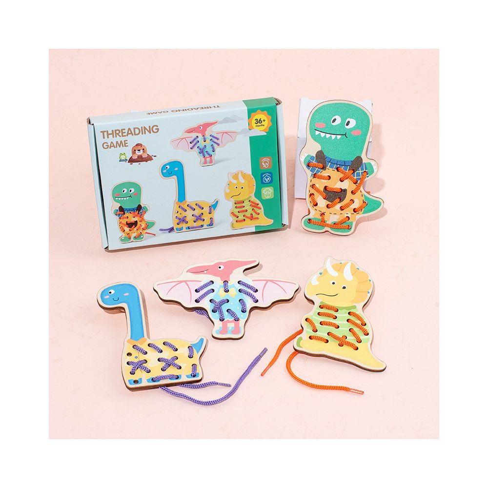 Wooden Insect Eating Fruit Baby Threading Caterpillar Apple Threading Game Children s Early Education Toy