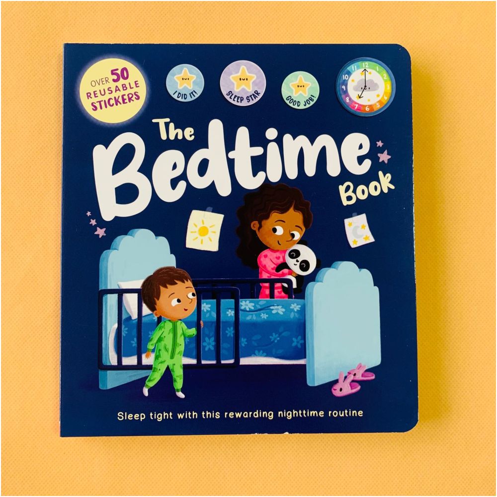 Children s Knowledge Picture Book Sticker Book 3 Books with Reusable Bedtime Habits Stickers English Version image 2