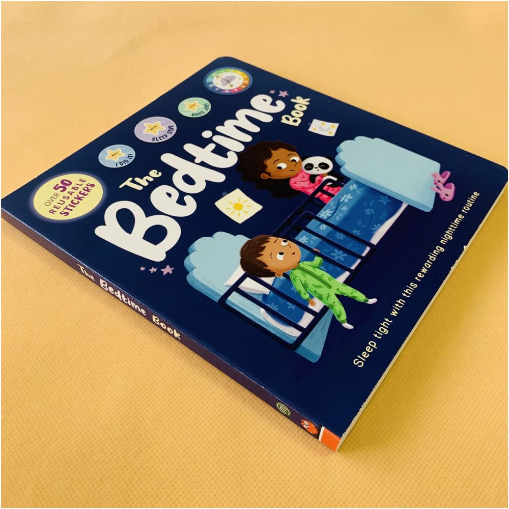 Children s Knowledge Picture Book Sticker Book 3 Books with Reusable Bedtime Habits Stickers English Version image 3