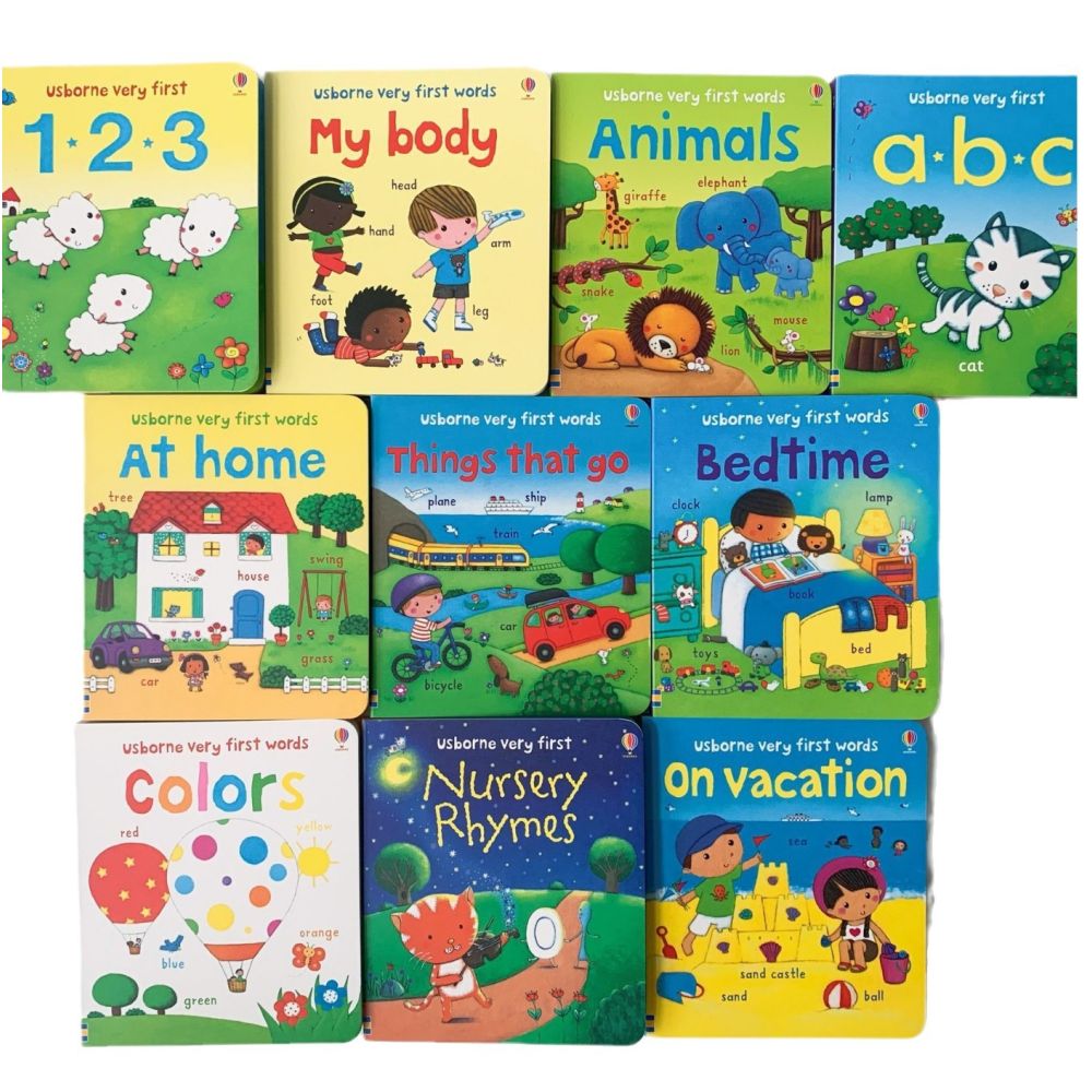 Very First Words My First English Vocabulary Board Book 10 Books Early Learning Children s Books image 4