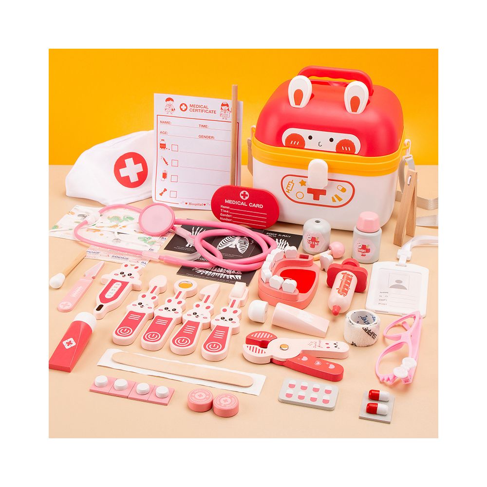 Children s pretend nurse doctor toy set with stethoscope a favorite gift for girls perfect for birthdays and role playing image 3