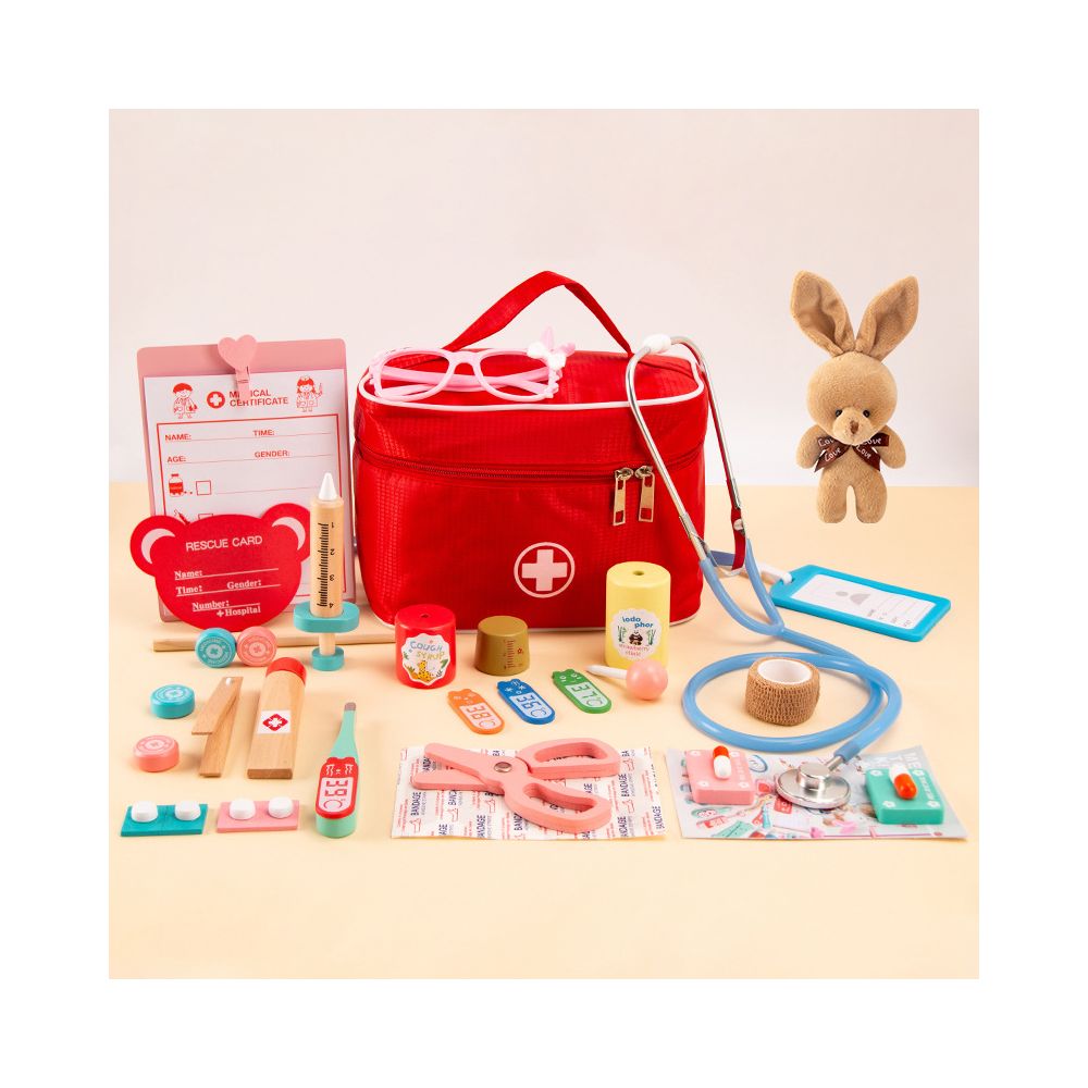 Children s pretend nurse doctor toy set with stethoscope a favorite gift for girls perfect for birthdays and role playing