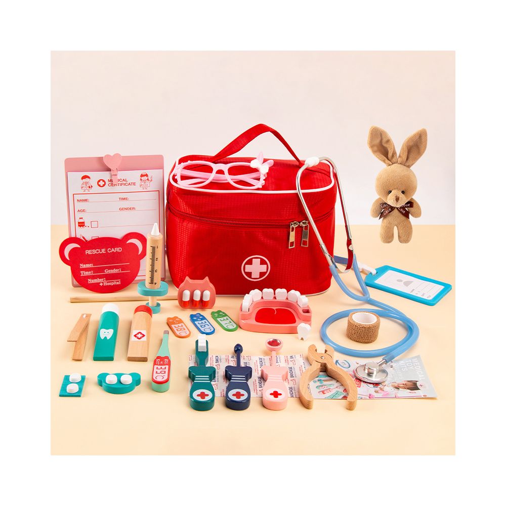 Children s pretend nurse doctor toy set with stethoscope a favorite gift for girls perfect for birthdays and role playing