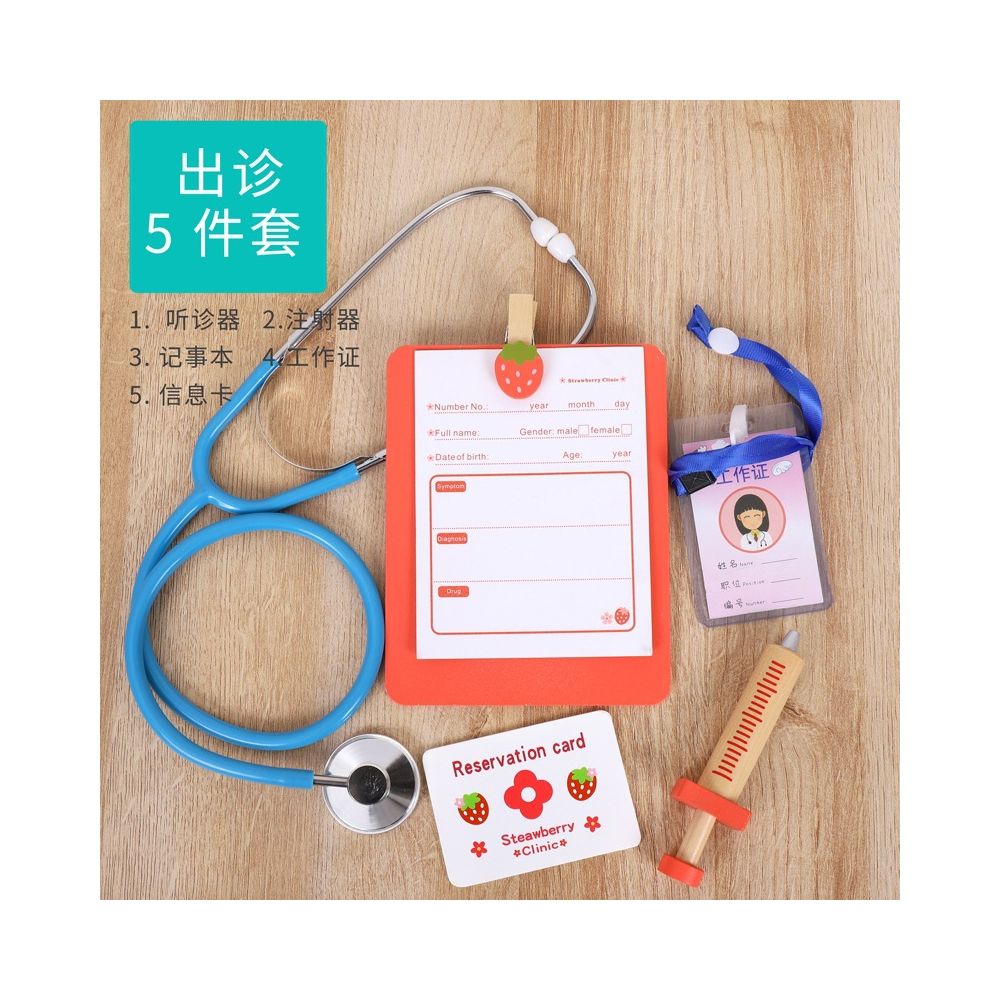 Children s pretend nurse doctor toy set with stethoscope a favorite gift for girls perfect for birthdays and role playing