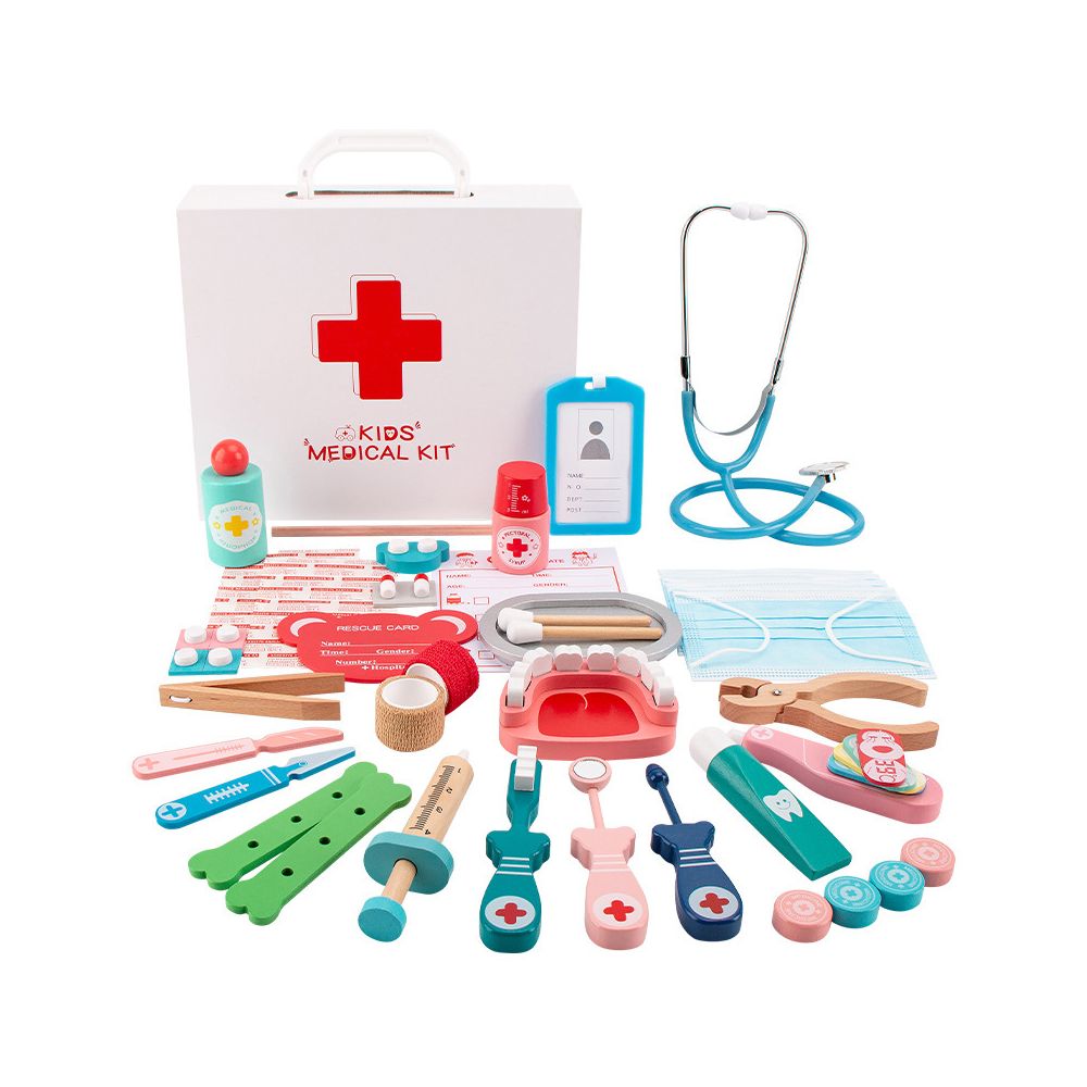 Children s pretend nurse doctor toy set with stethoscope a favorite gift for girls perfect for birthdays and role playing