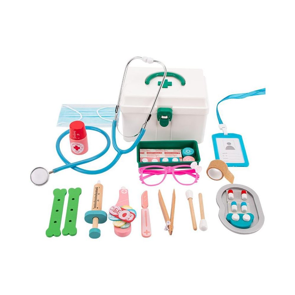 Children s pretend nurse doctor toy set with stethoscope a favorite gift for girls perfect for birthdays and role playing