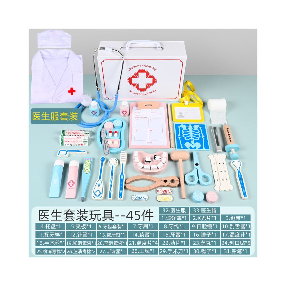 Children s pretend nurse doctor toy set with stethoscope a favorite gift for girls perfect for birthdays and role playing