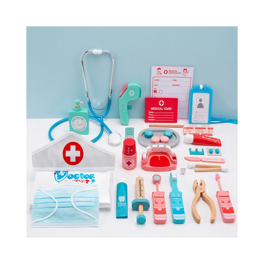 Children s pretend nurse doctor toy set with stethoscope a favorite gift for girls perfect for birthdays and role playing