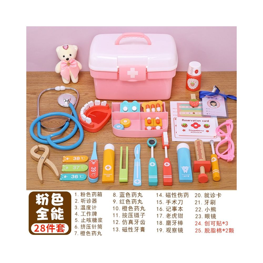 Children s pretend nurse doctor toy set with stethoscope a favorite gift for girls perfect for birthdays and role playing