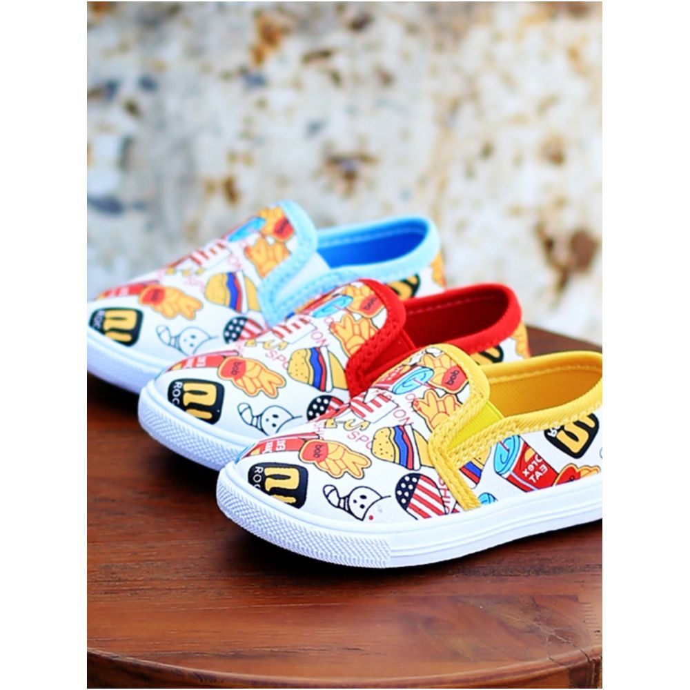 Spring and Autumn Soft soled Baby Cloth Shoes New Children s Canvas Kindergarten Indoor Shoes Outdoor Trendy Casual Shoes for Children image 0