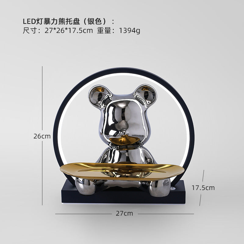 Star Person Bedroom Bedside Lamp USB Rechargeable Table Lamp Night Light Decorative Ornament Practical Gift for Friends (For Him & Her)