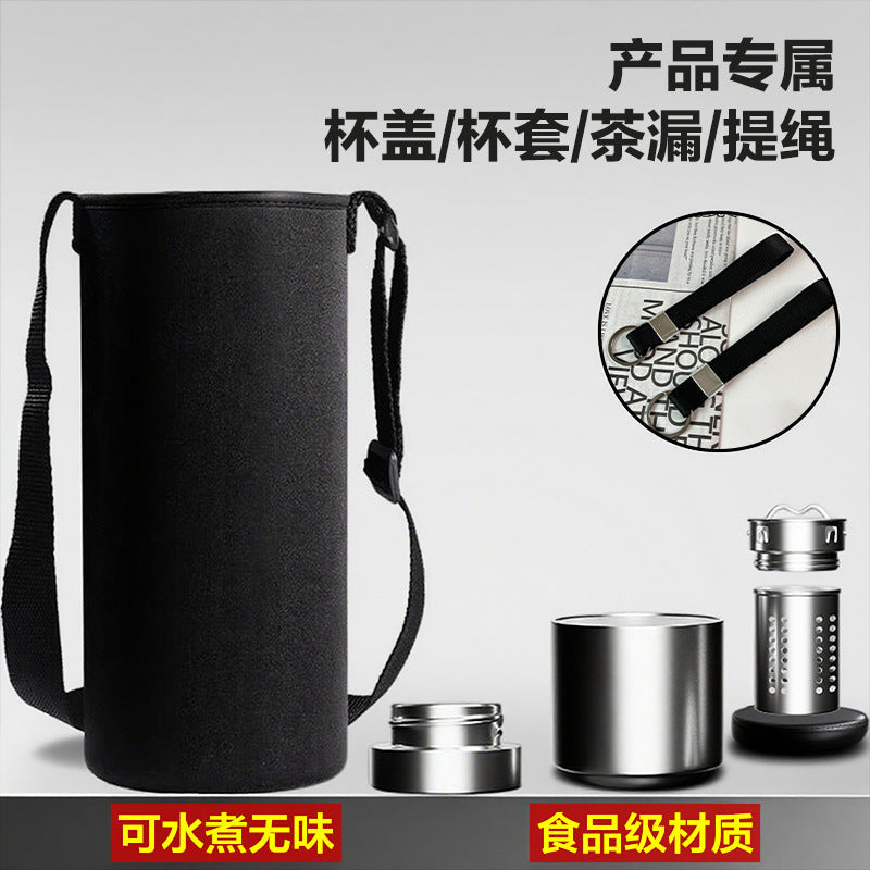 316 stainless steel liner vacuum all-steel thermal Pot Men's outdoor travel mountaineering portable large capacity thermal insulation Cup