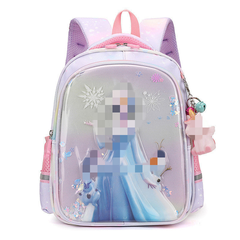 Children's Schoolbags Cartoon Cute Kuromi Baby Kindergarten Backpack Burden-Reducing Primary School Students First and Second Grade Backpack