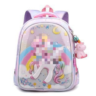 Children's Schoolbags Cartoon Cute Kuromi Baby Kindergarten Backpack Burden-Reducing Primary School Students First and Second Grade Backpack