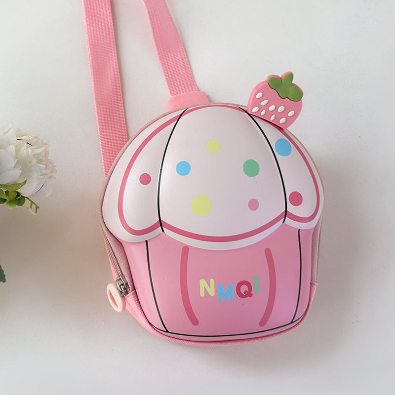 Children's Casual, Stylish and Trendyy 2025 New Cute Cartoon Niche Design Lightweight Men's and Women's Chest Bags Wholesale