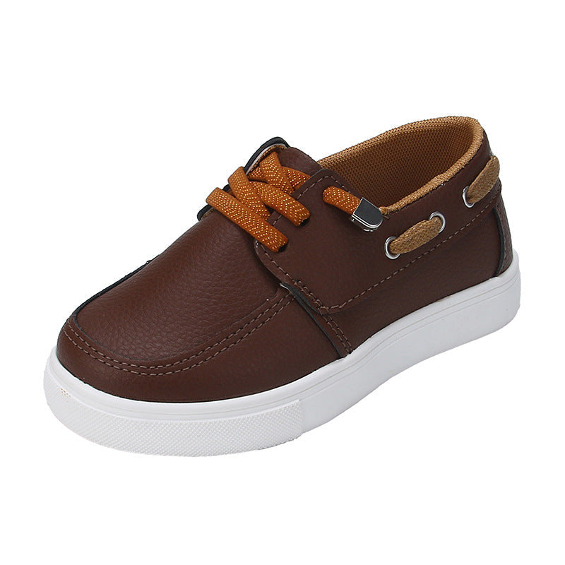 Children's Sports Shoes, Slip-On Loafers, Breathable Men's Shoes, Spring Low-Top Soft-Soled Casual Shoes, Versatile Sneakers, Lightweight