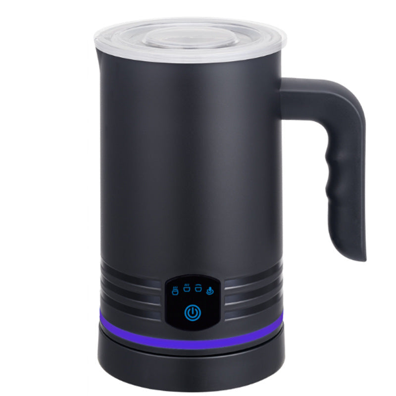 Magnetic Stainless Steel Electric Hot and Cold Milk Frother Fully Automatic Household Milk Frother Milk Foaming Mixing Cup Milk Frother