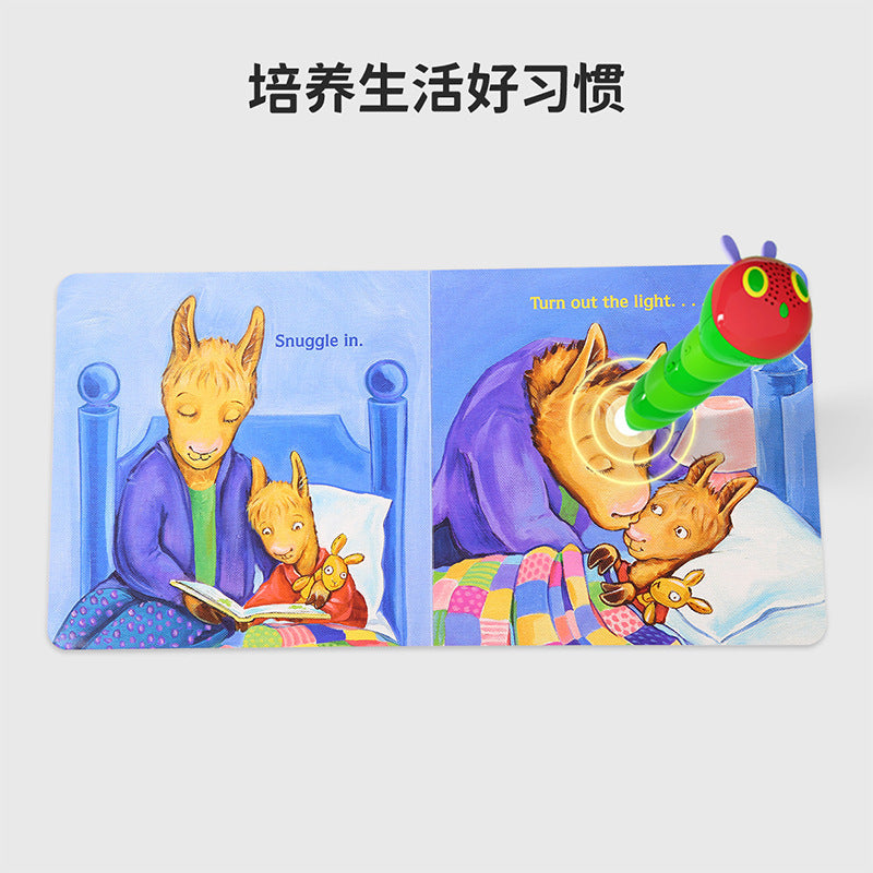 Little Bean Point-And-Read Books Llama Llama 4-Book Cardboard Set Point-And-Read Edition Alpaca Llama Behavior and Emotions