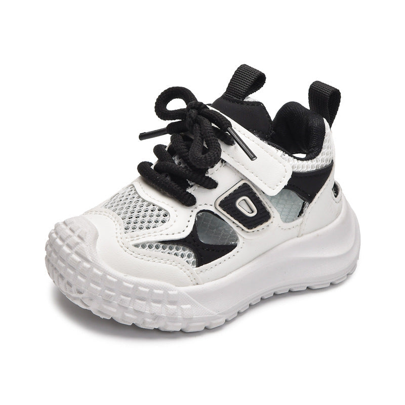 Single Mesh Breathable Mesh Shoes 2026 Summer New Children's Casual Shoes Boys and Girls Closed-Toe Sports Sandals Wholesale
