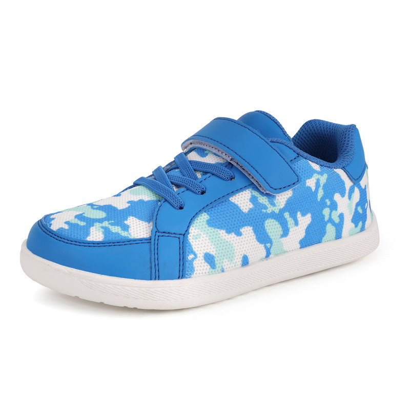 Children's Low-top Velcro Wide Toe Shoes