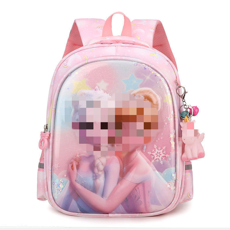 Children's Schoolbags Cartoon Cute Kuromi Baby Kindergarten Backpack Burden-Reducing Primary School Students First and Second Grade Backpack