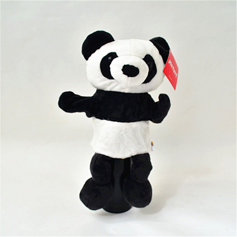Ventriloquism Animal Hand Puppet Plush Toy Family Interactive Gloves Kindergarten Storytelling Can Open Mouth Doll Rag Doll