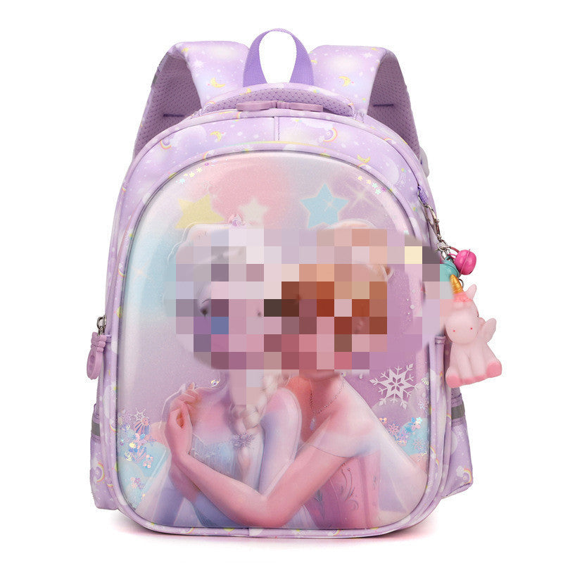 Children's Schoolbags Cartoon Cute Kuromi Baby Kindergarten Backpack Burden-Reducing Primary School Students First and Second Grade Backpack