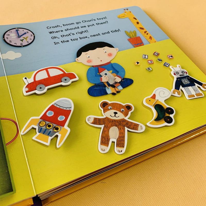 Imported Original Stack Stack Neat and Tidy Daily Storage Stickers Book Good Behavior Habits