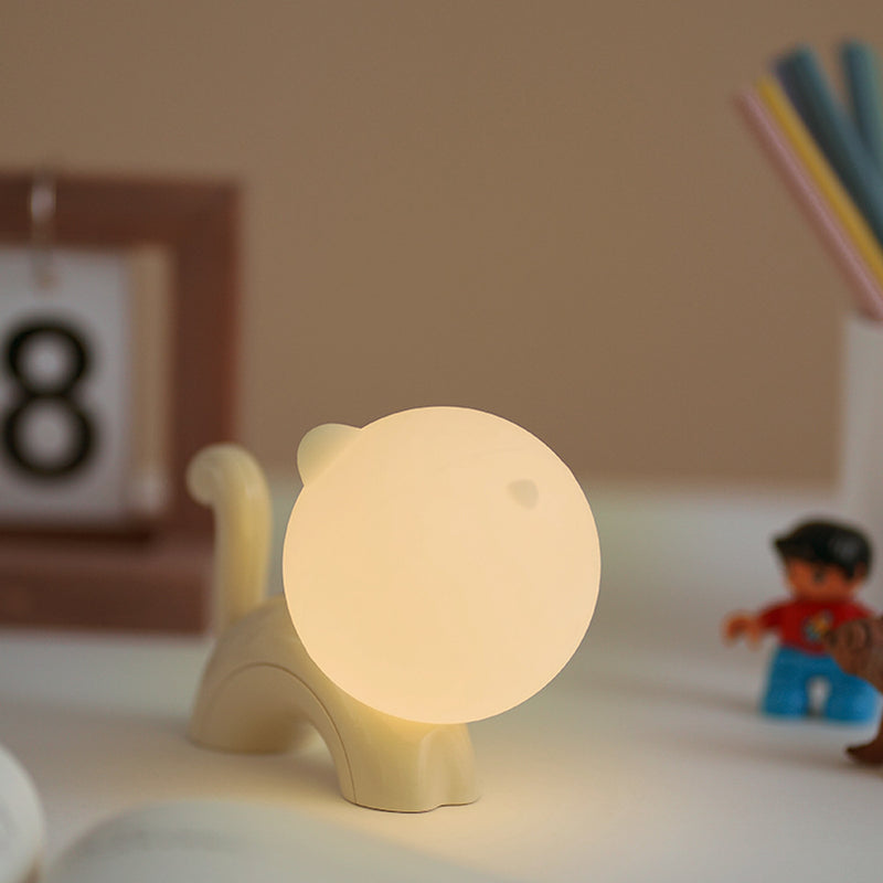 Meow meow nightlight patting lamp charging bedroom dormitory bedside atmosphere desk lamp cartoon graduation season birthday gift