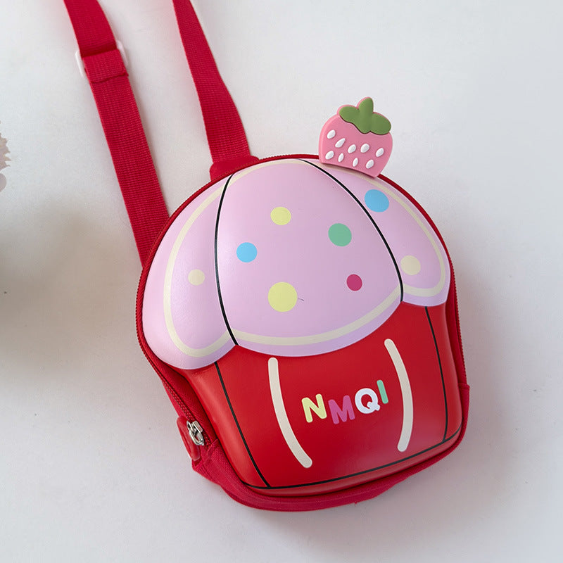 Children's Casual, Stylish and Trendyy 2025 New Cute Cartoon Niche Design Lightweight Men's and Women's Chest Bags Wholesale