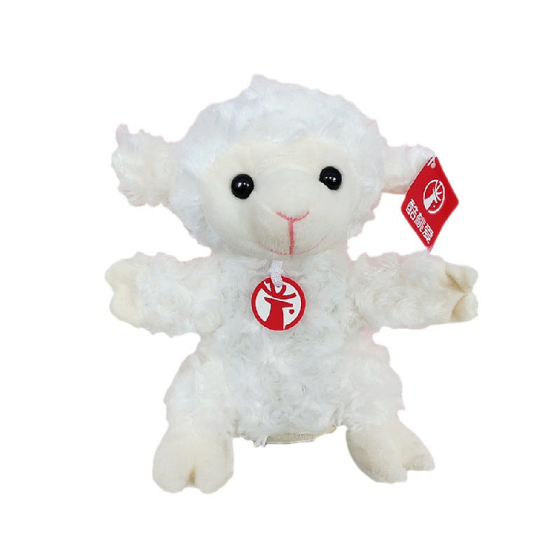 Ventriloquism Animal Hand Puppet Plush Toy Family Interactive Gloves Kindergarten Storytelling Can Open Mouth Doll Rag Doll