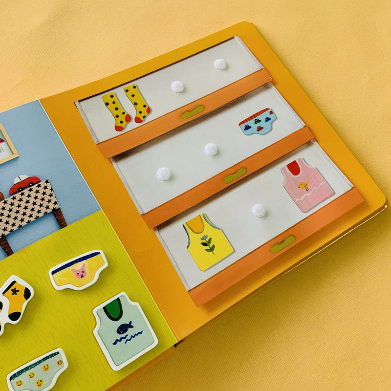 Imported Original Stack Stack Neat and Tidy Daily Storage Stickers Book Good Behavior Habits