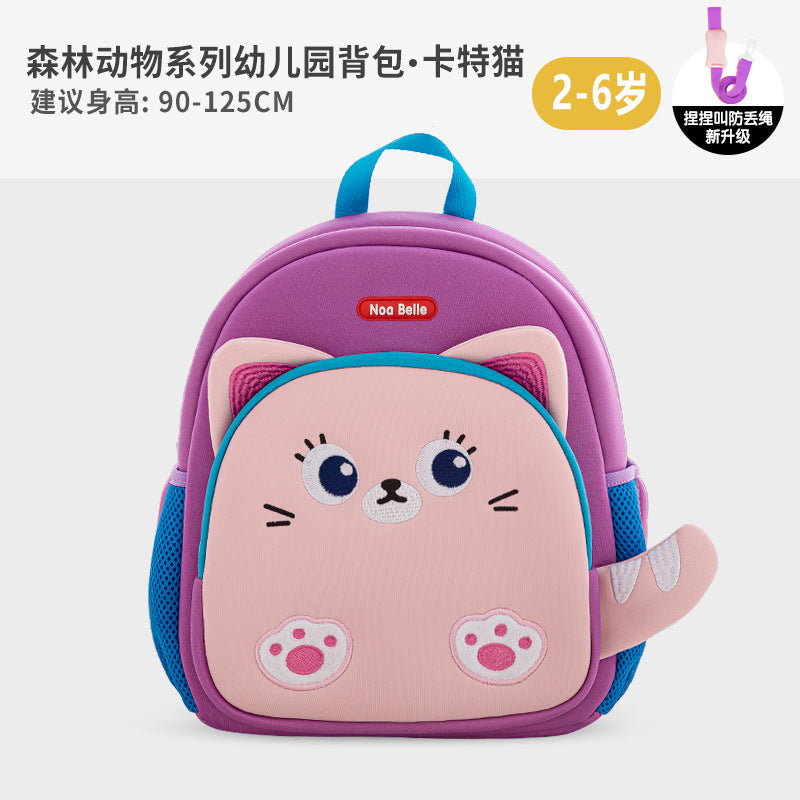 Factory Direct Kids Backpack for Preschool Boys and Girls, Cartoon Anti-Lost Small Backpack for Children