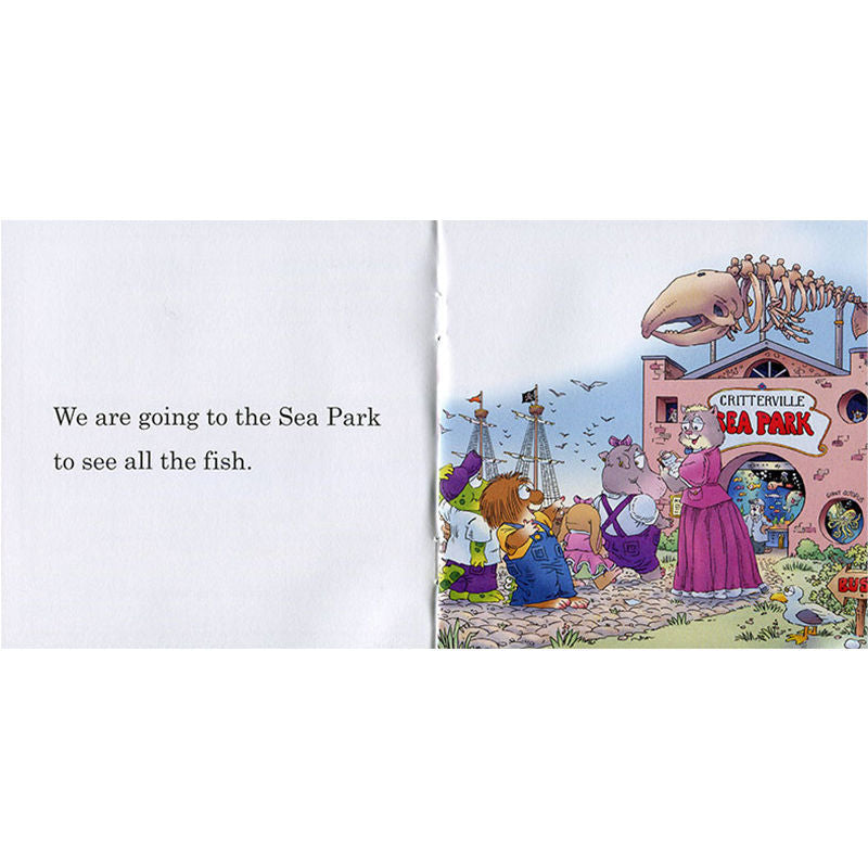 English Original Edition: I Can Read Phonics Natural Phonics Little Critter 12 Books + Audio