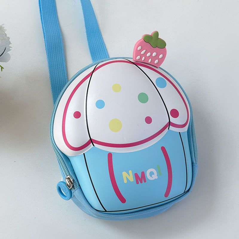 Children's Casual, Stylish and Trendyy 2025 New Cute Cartoon Niche Design Lightweight Men's and Women's Chest Bags Wholesale