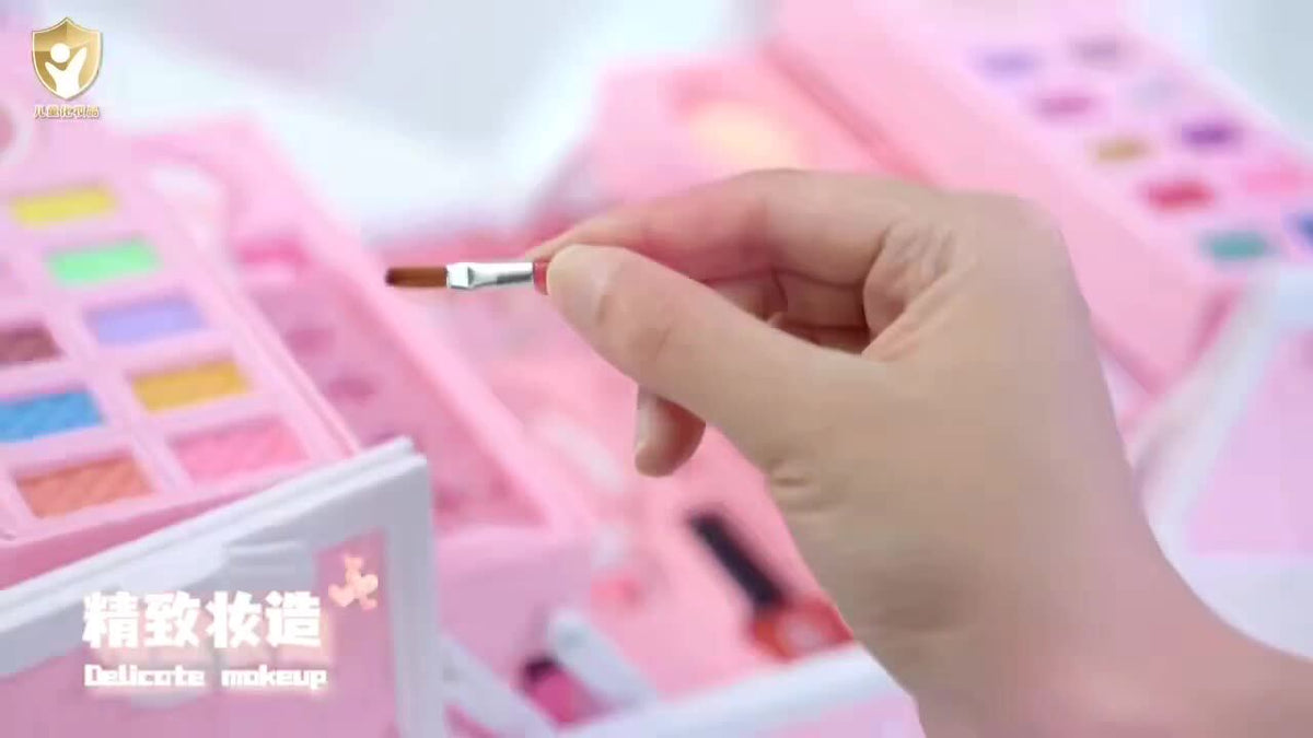 International Kids Makeup Set for Girls, Toy Makeup Kit, Little Princess Makeup Palette, Birthday Gift for Girls