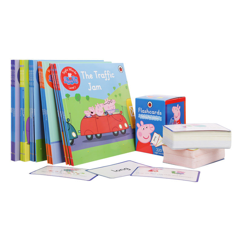 Sight Words with Peppa 20-Volume Set 1 Box Flash Cards Reading Version [Classic]