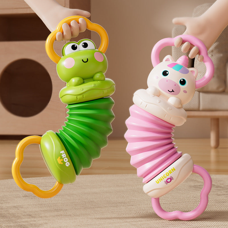 Kids Accordion Toy Baby Pull-Along Mini Instrument Educational Music Development Toy