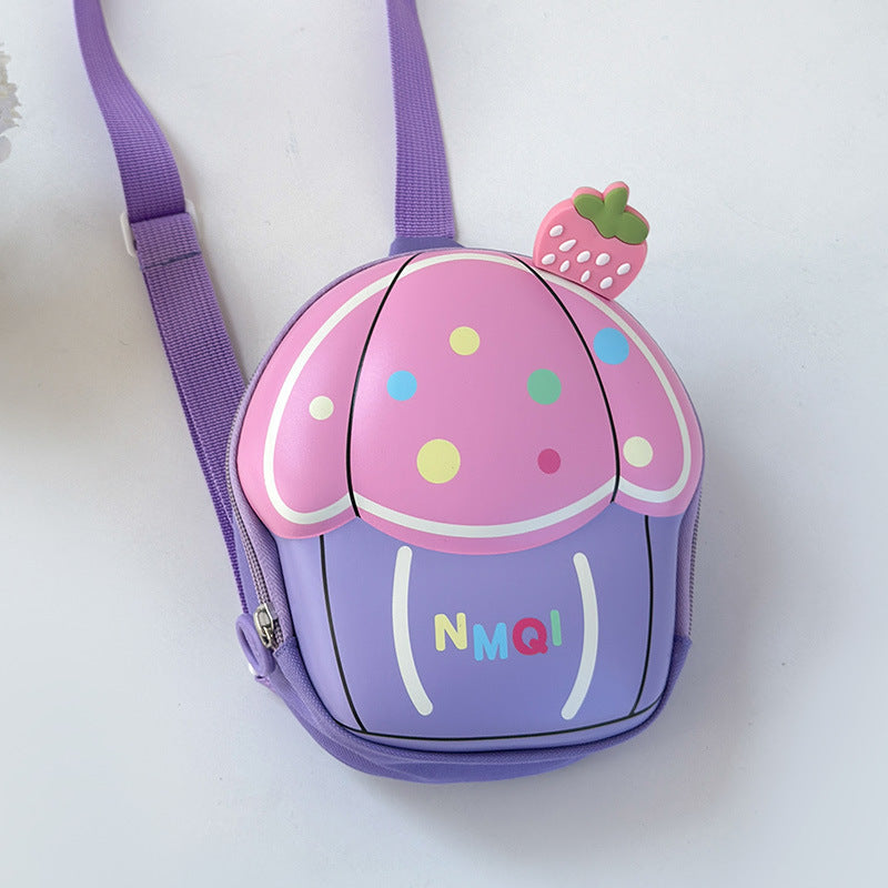Children's Casual, Stylish and Trendyy 2025 New Cute Cartoon Niche Design Lightweight Men's and Women's Chest Bags Wholesale