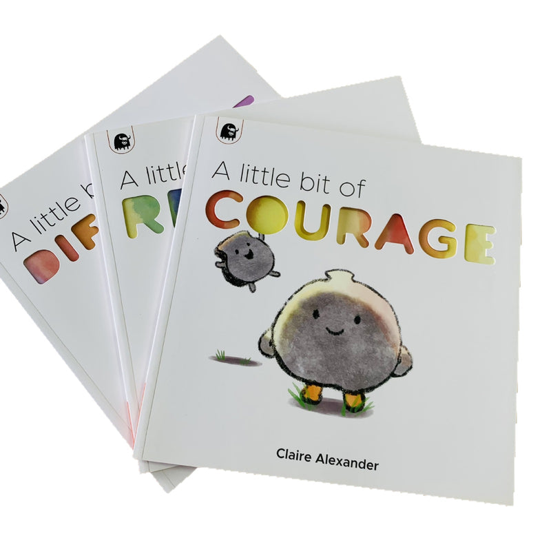 English Picture Books “A Little Bit” Series (Set of 3 Volumes) — Imported English Books